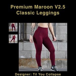 Til you collapse leggings: classic cut version 2.5